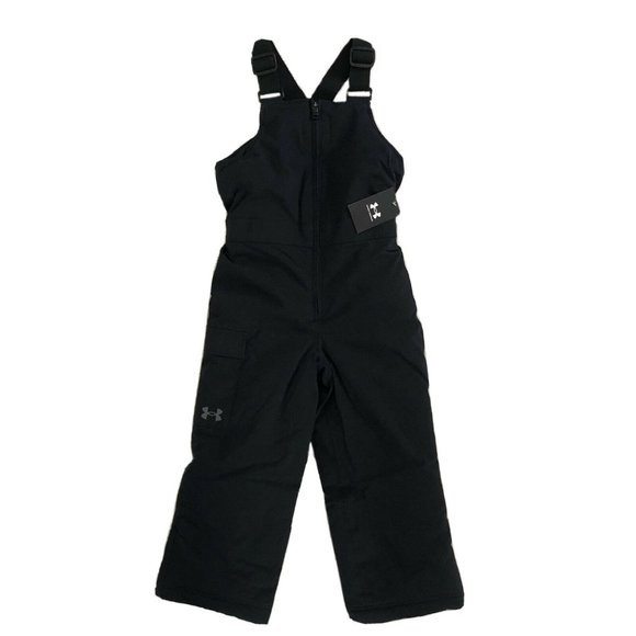 Under Armor Youth Boys' Alderhorn Bib Pants 'Black' UJFEM01E-001 size 3T